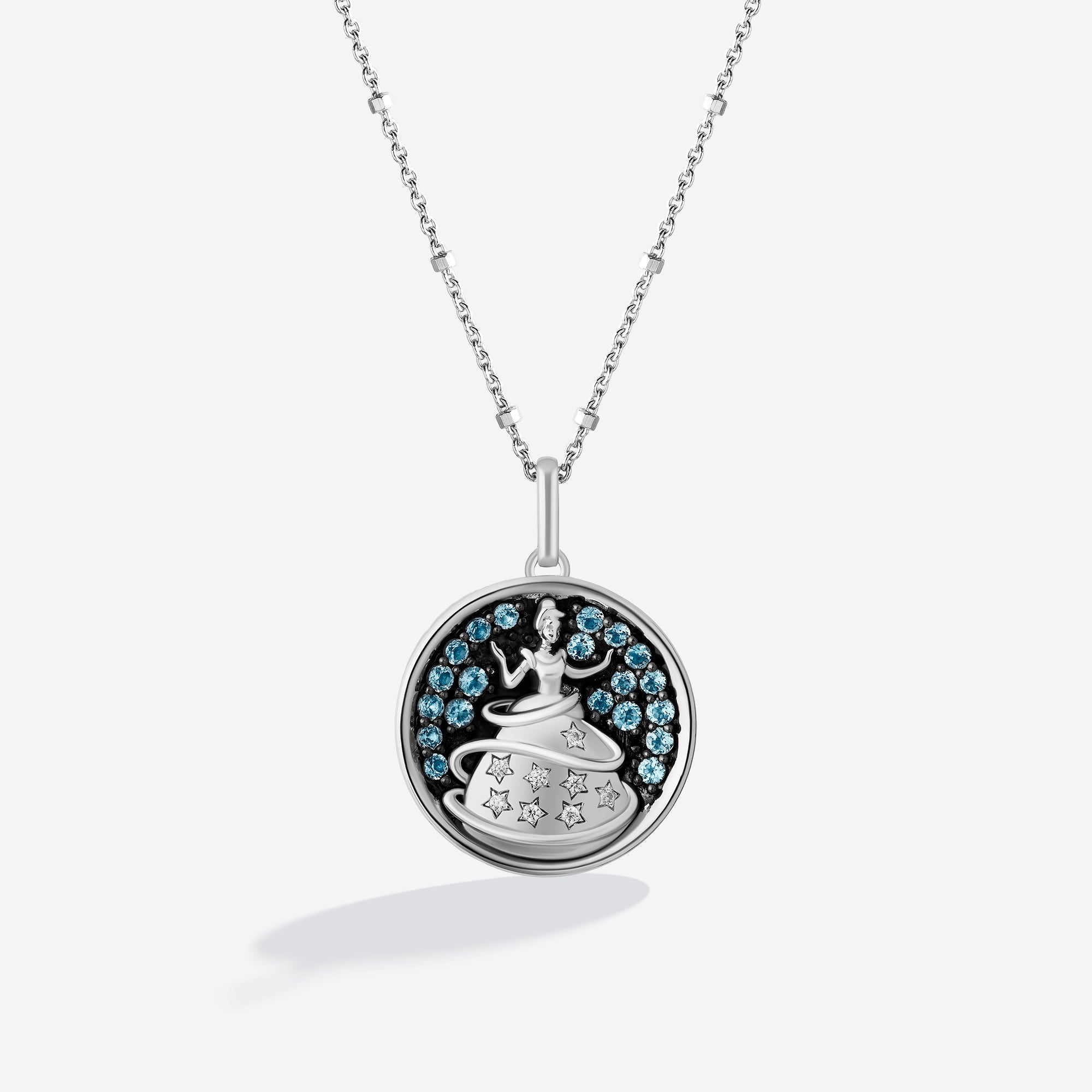 Disney silver fashion necklace