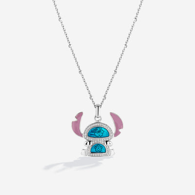 Stitch and Angel Lovers BFF Characters 2 Piece Pendant Necklace Set -  Walmart.com