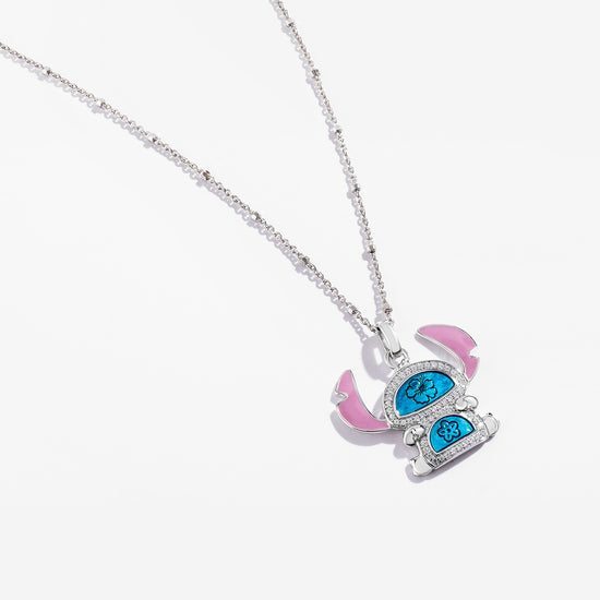 Disney Lilo & Stitch Necklace - 16 + 2 Stitch Pendant Necklace Jewelry -  Stitch Jewelry - Stitch Gifts for Girls