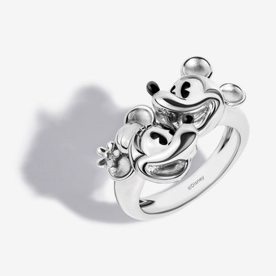 Mickey mouse claddagh on sale ring