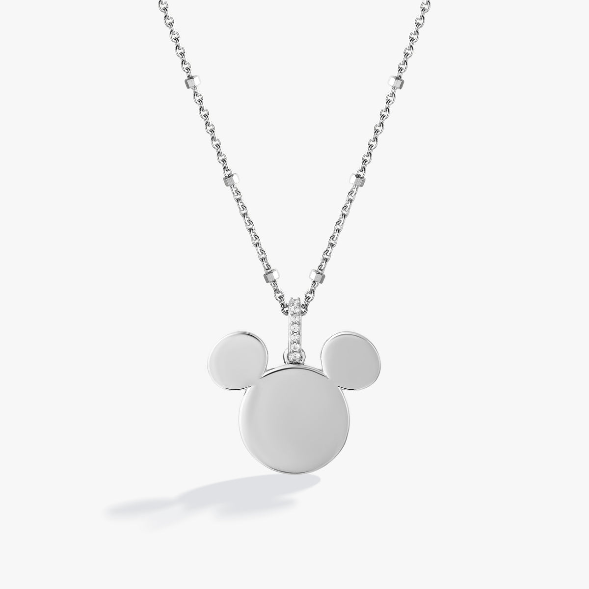 Disney Mickey Mouse Jewelry for Women, Sterling Silver Mickey